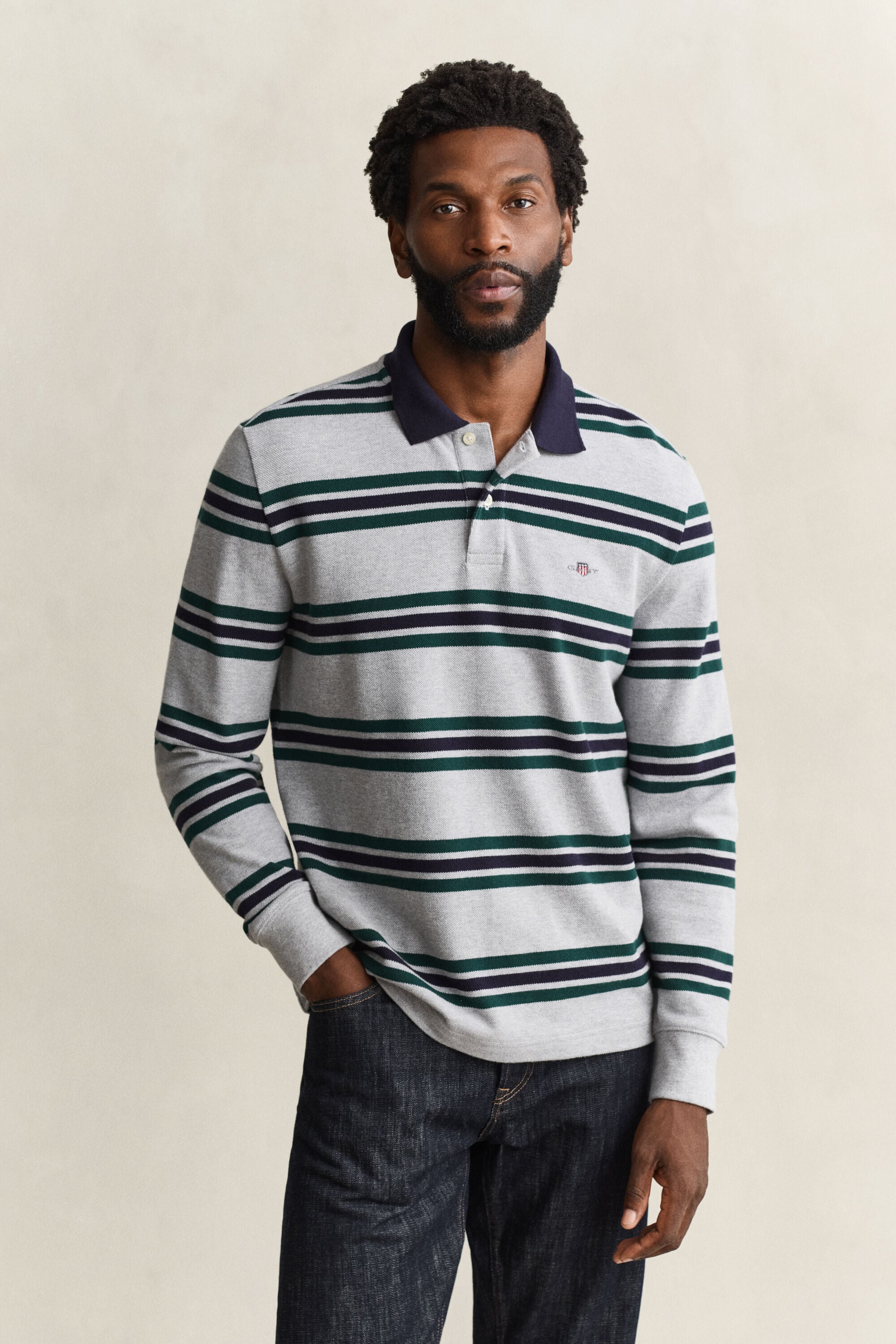 Striped Polo Shirt