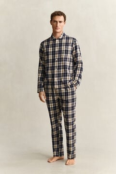 Checked Pajama Set — EVENING BLUE 6