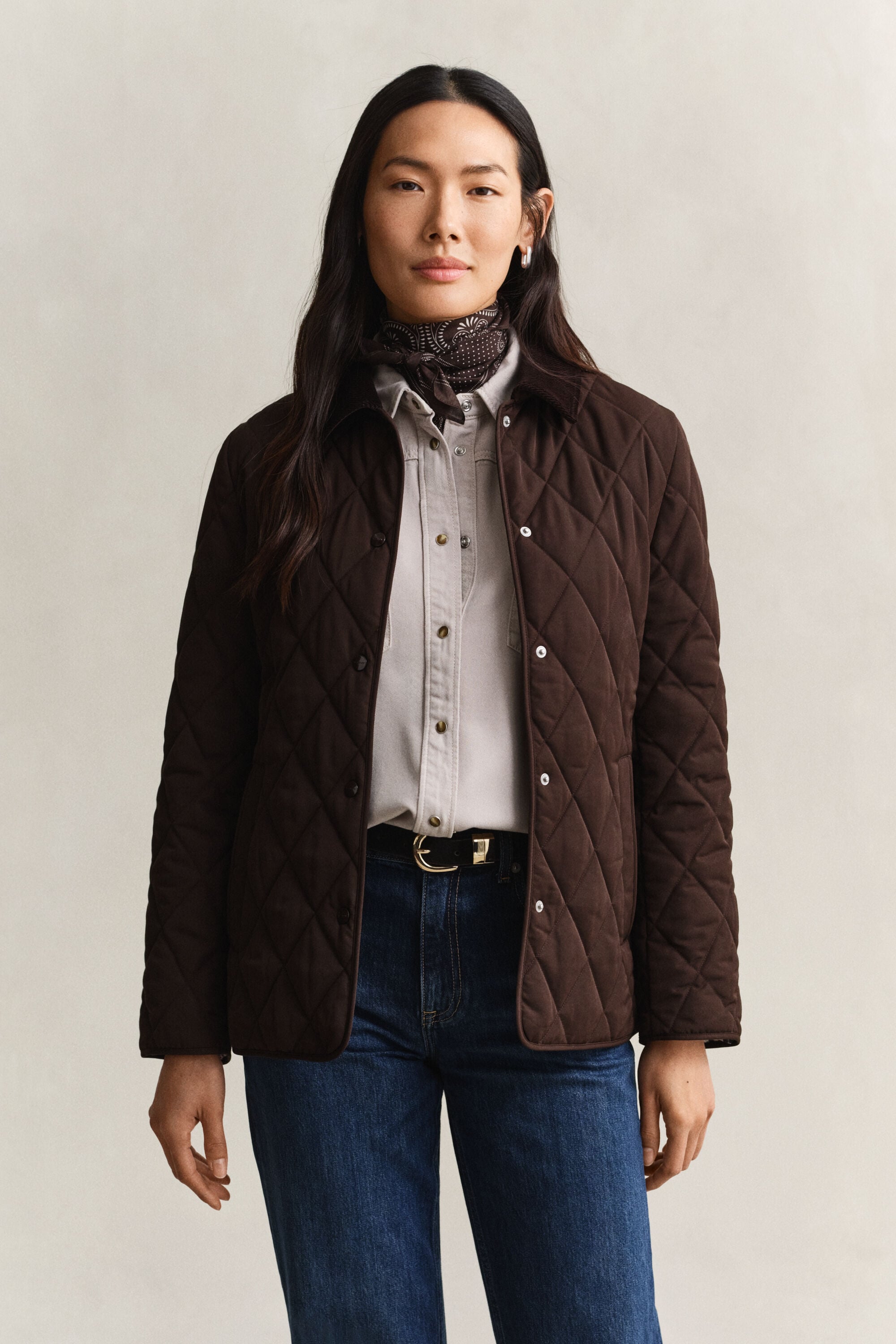 Fitted Quilted Jacket