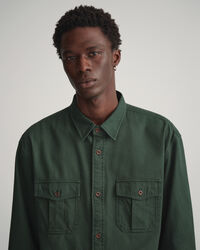 Relaxed Fit Twill Shirt
