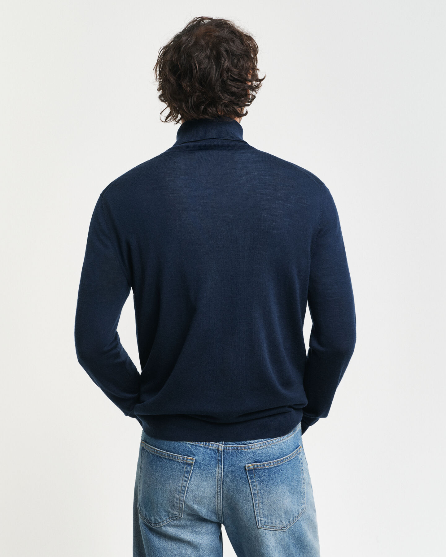 Extra Fine Merino Wool Turtleneck Sweater
