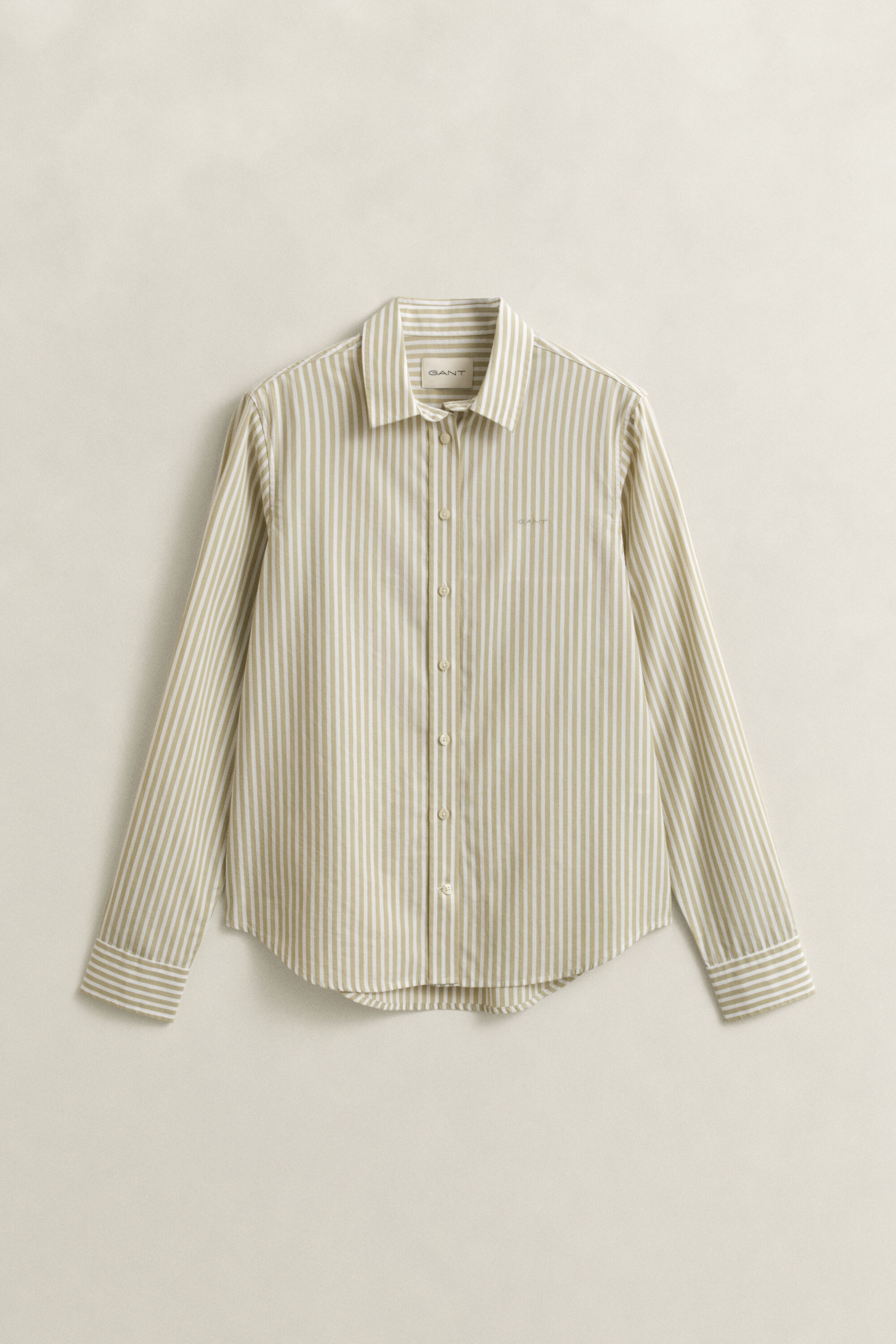 Regular Fit Classic Striped Poplin Shirt