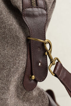 Wool Duffel Bag — MIST TAUPE 3