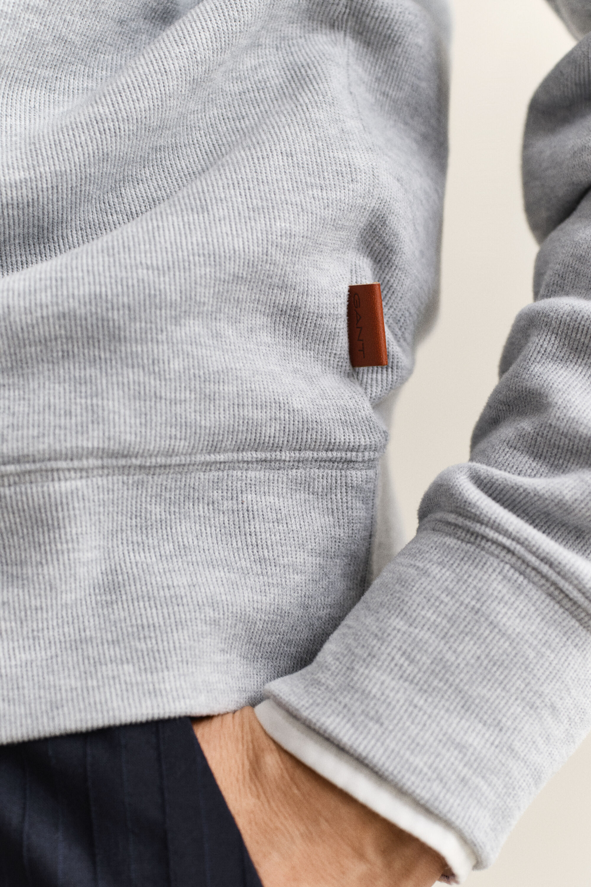 Sacker Rib Half-Zip Sweatshirt