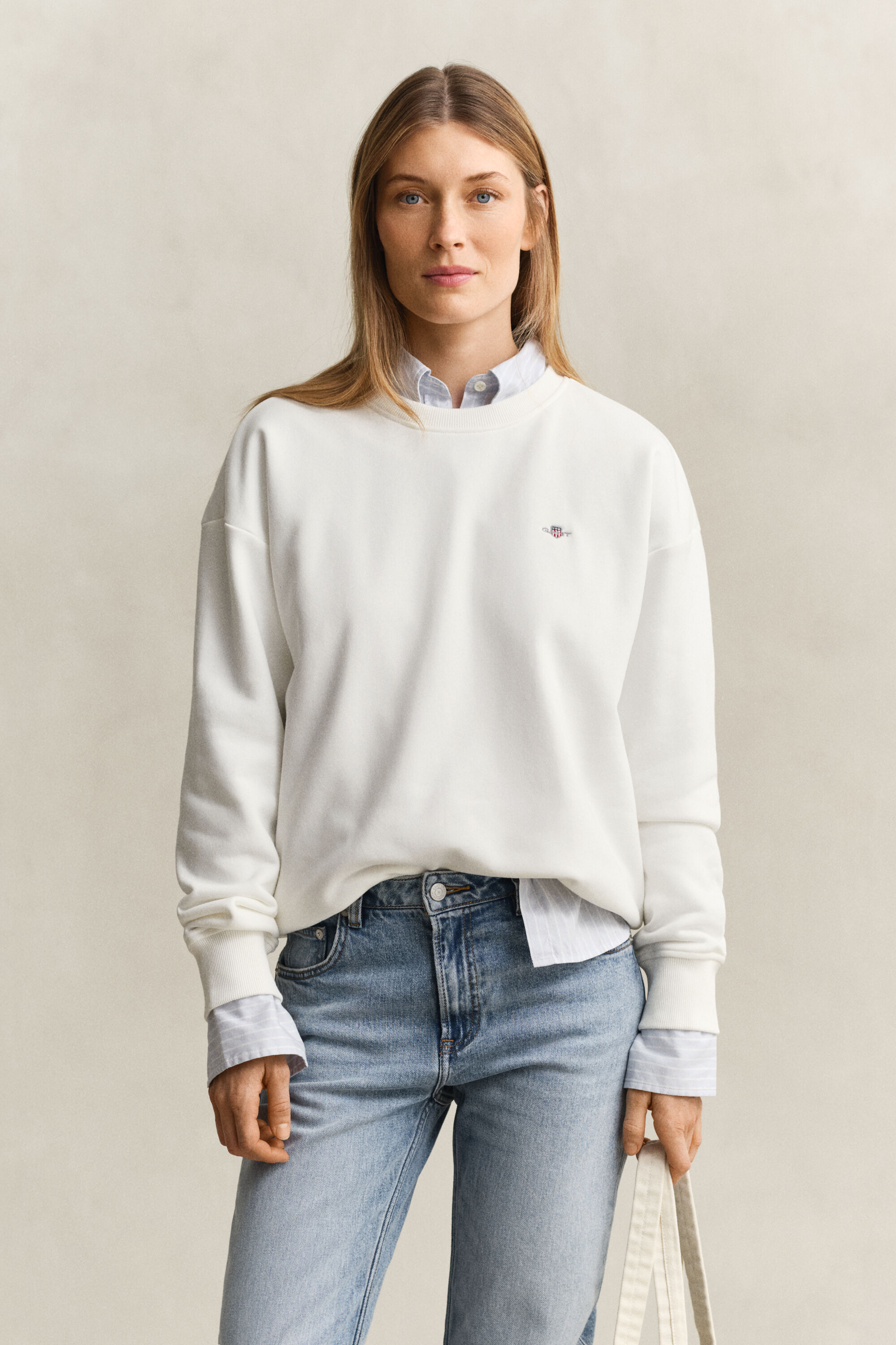 Shield Crew Neck Sweatshirt