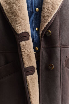 Shearling Jacket — DEEP BROWN 7