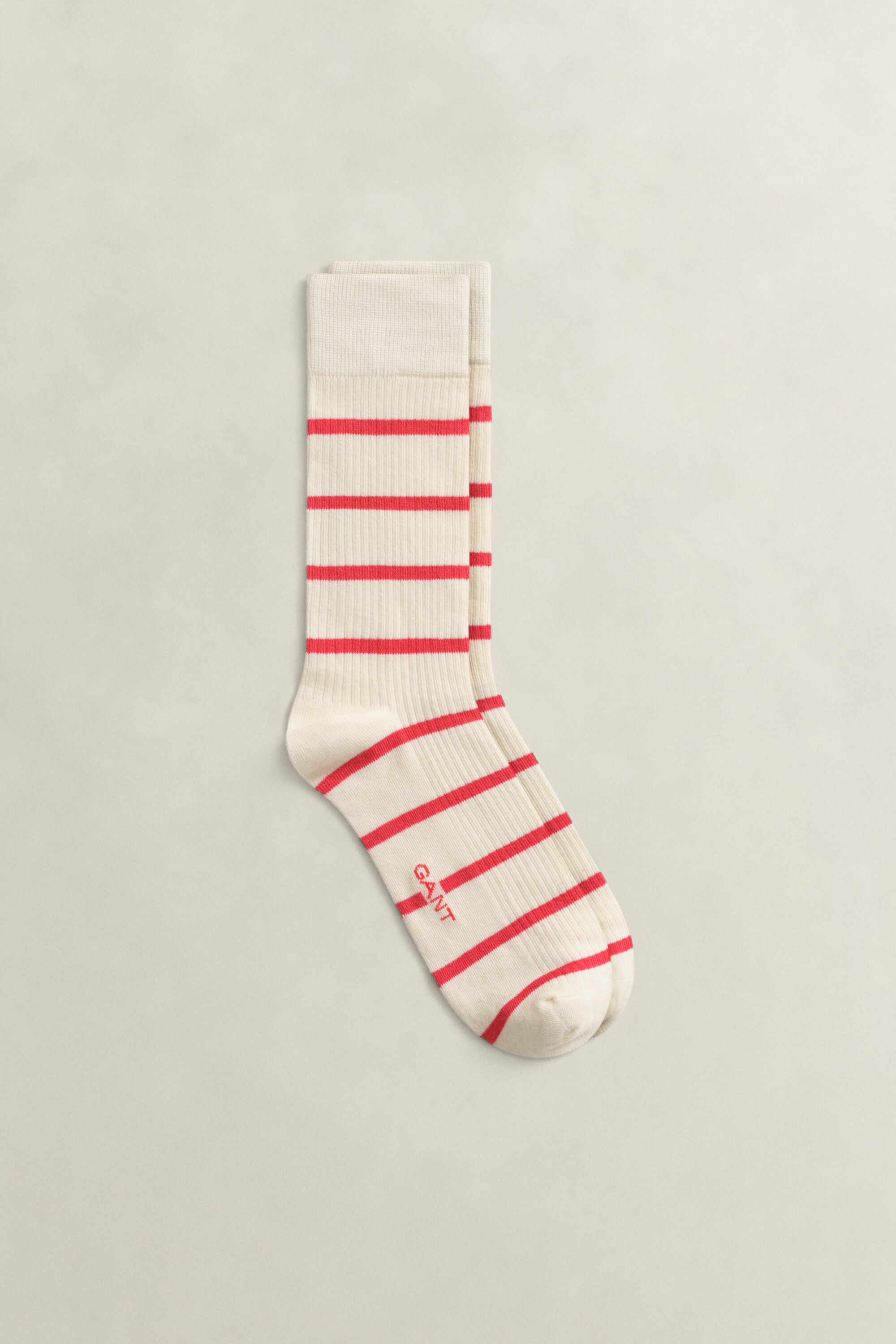 Striped Rib Socks
