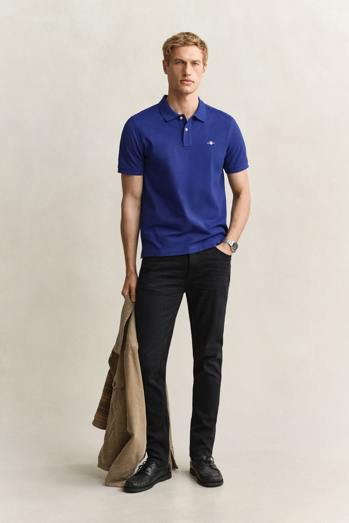 Classic Regular Polo Shirt — CRISP BLUE
