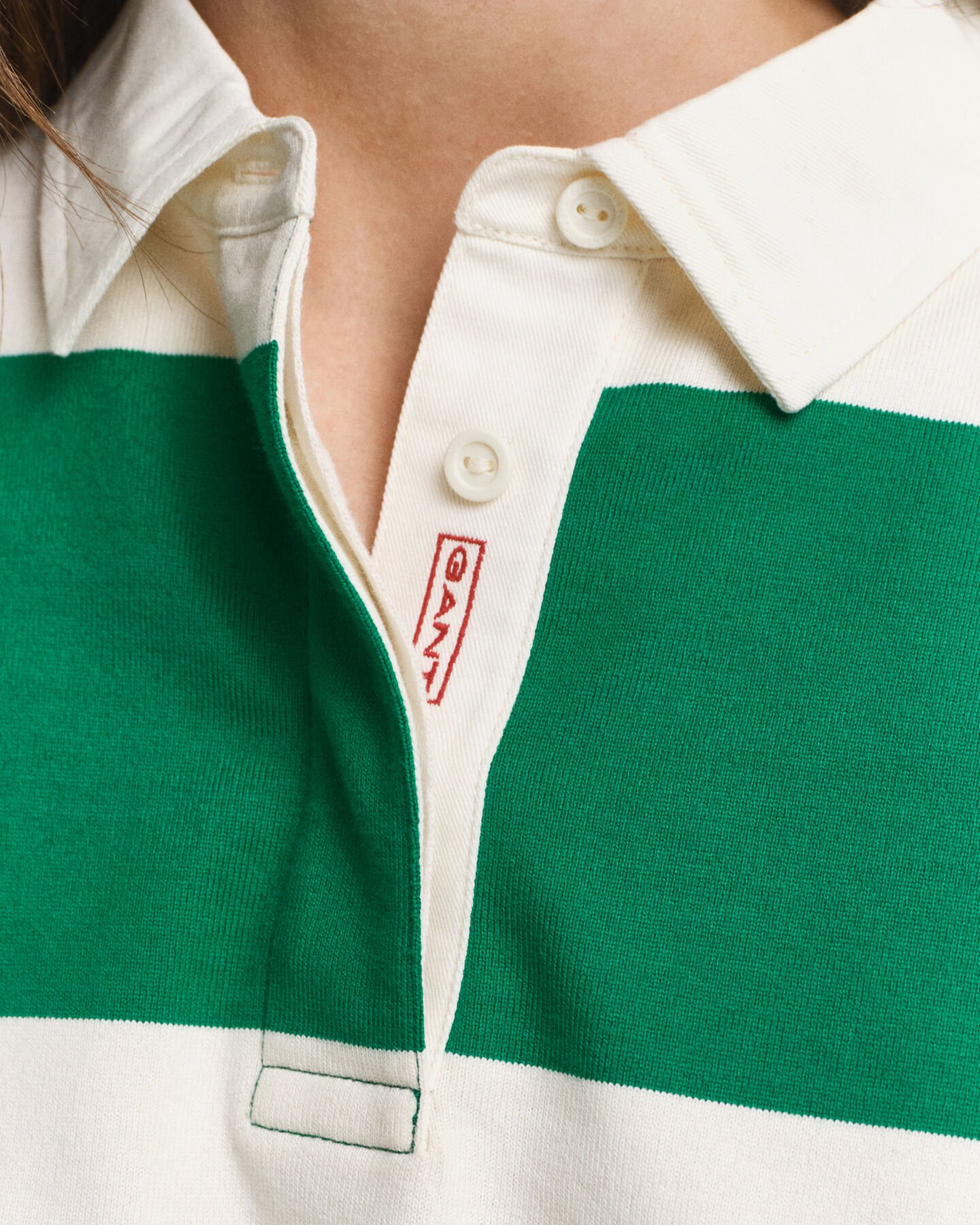 Striped Cotton Heavy Rugger