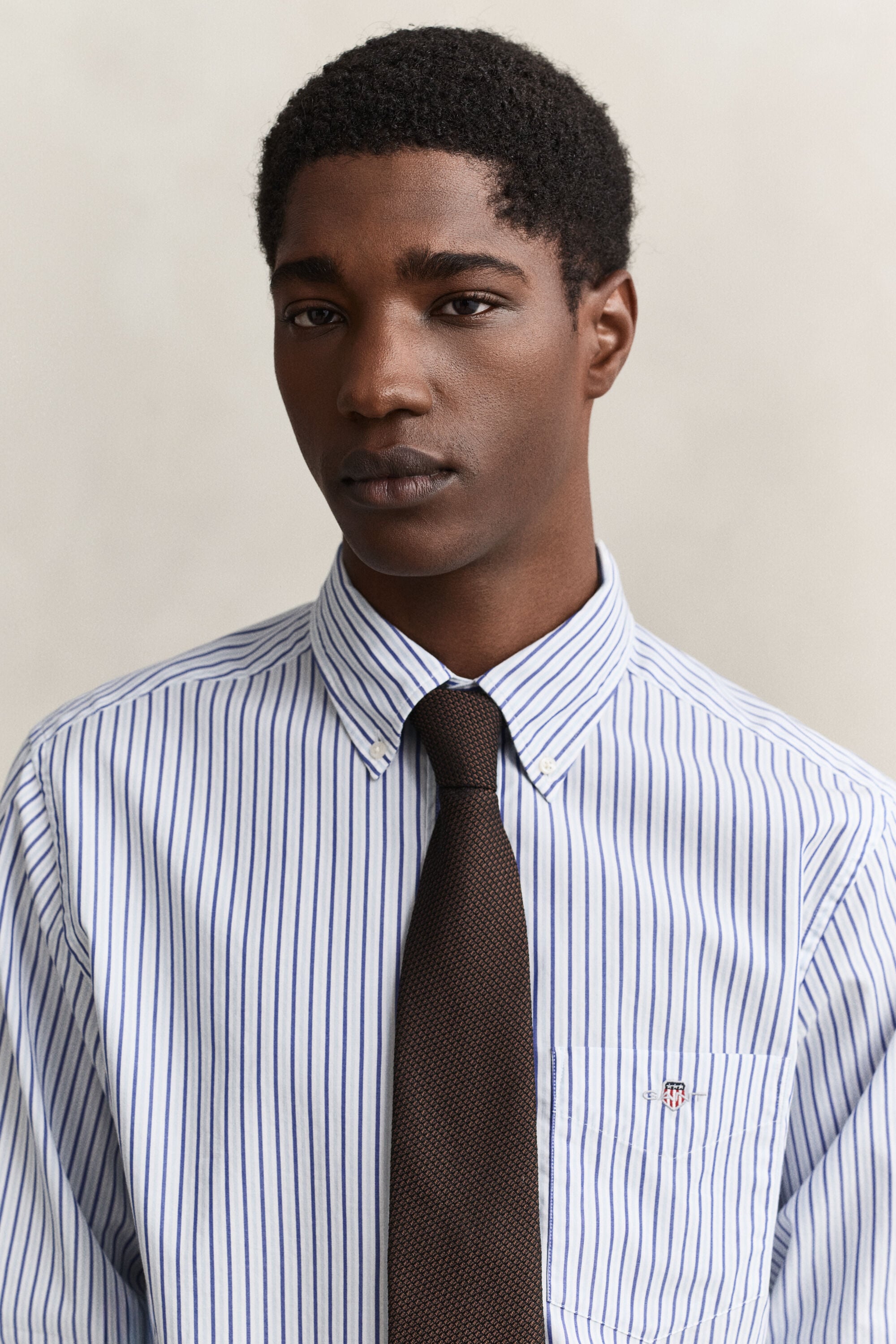 Striped Poplin Shirt