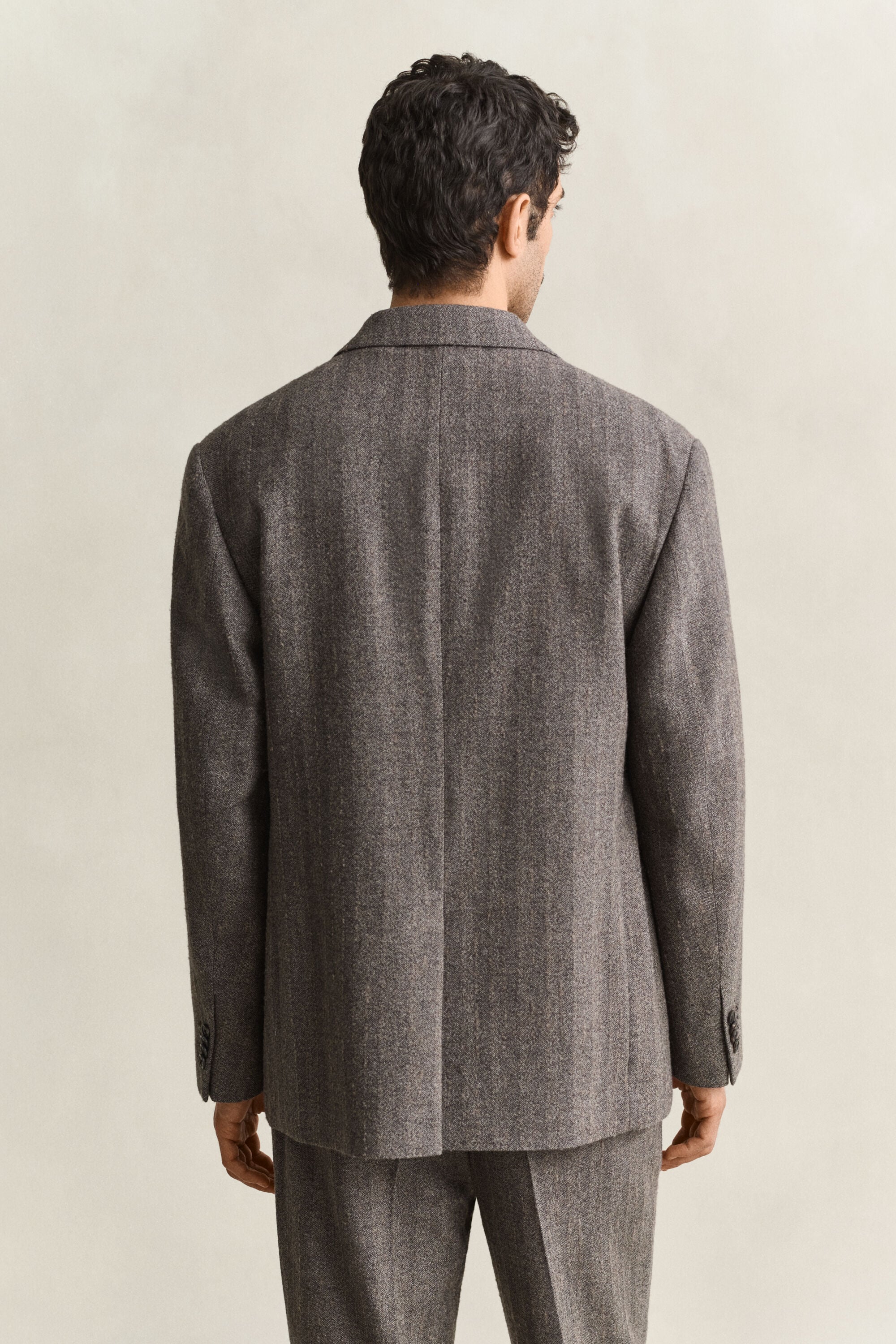Pinstriped Suit Jacket