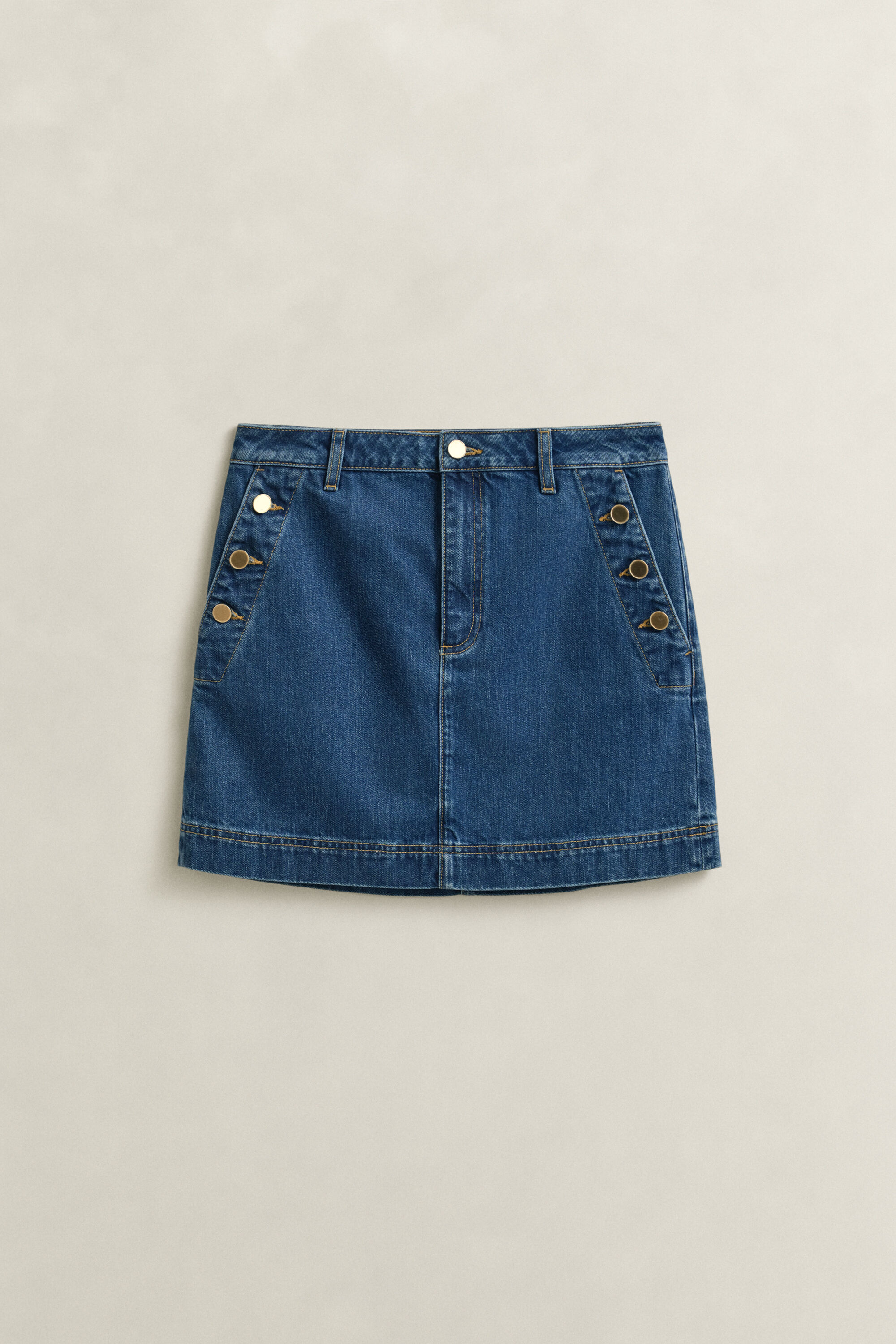 Denim Mini Skirt