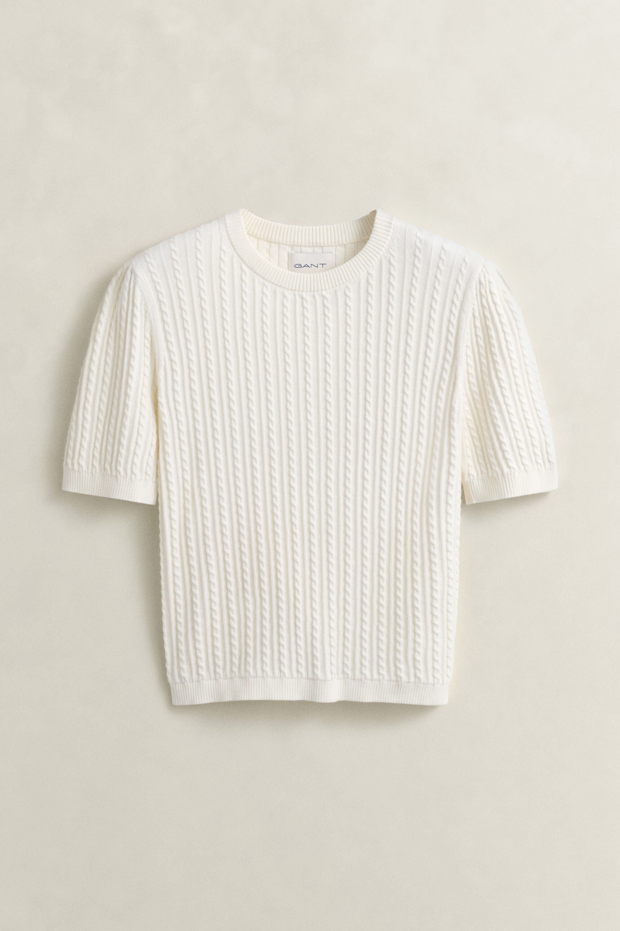 Cotton Short Sleeve Sweater