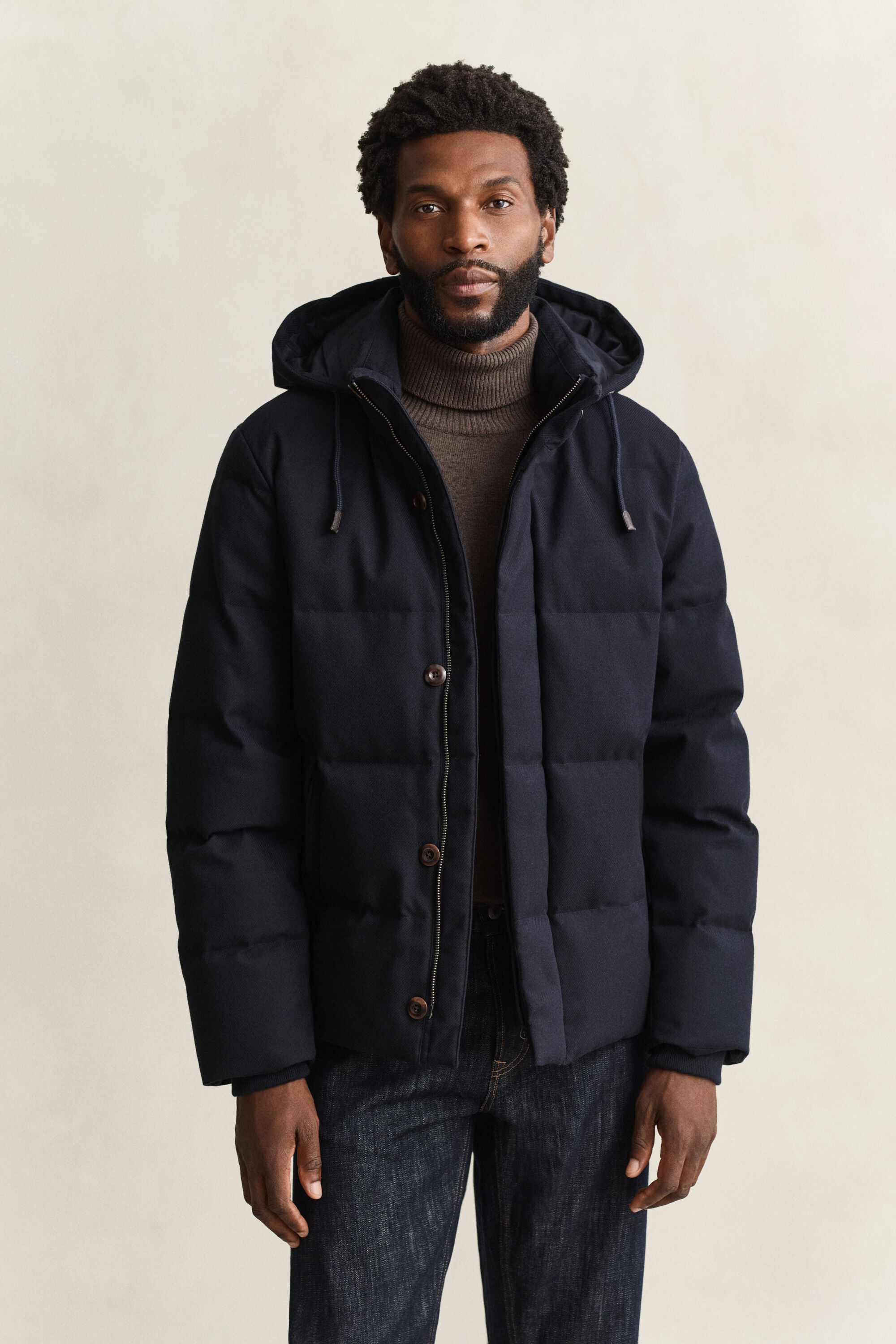Flannel Down Jacket