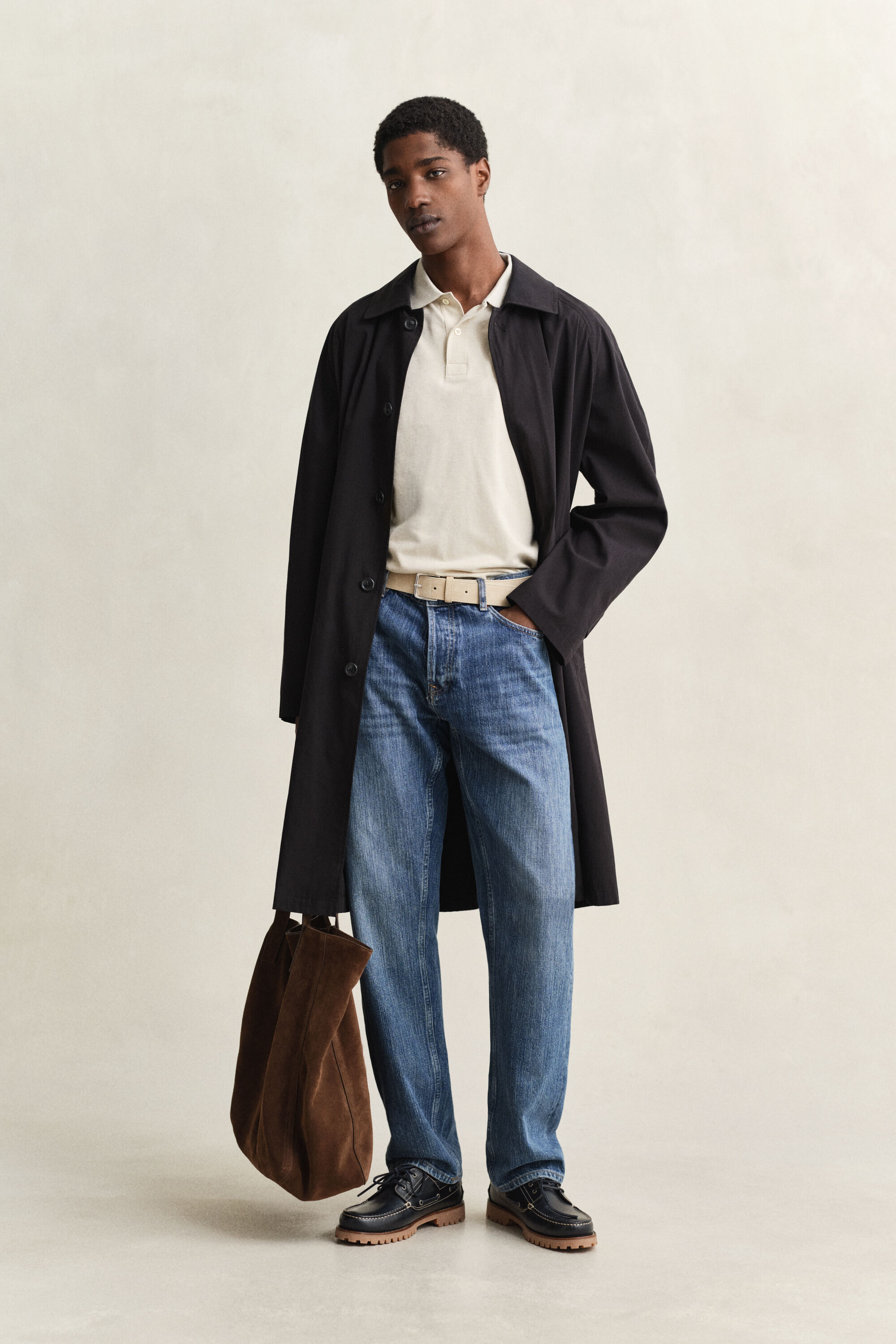 Two-Toned Polo Shirt