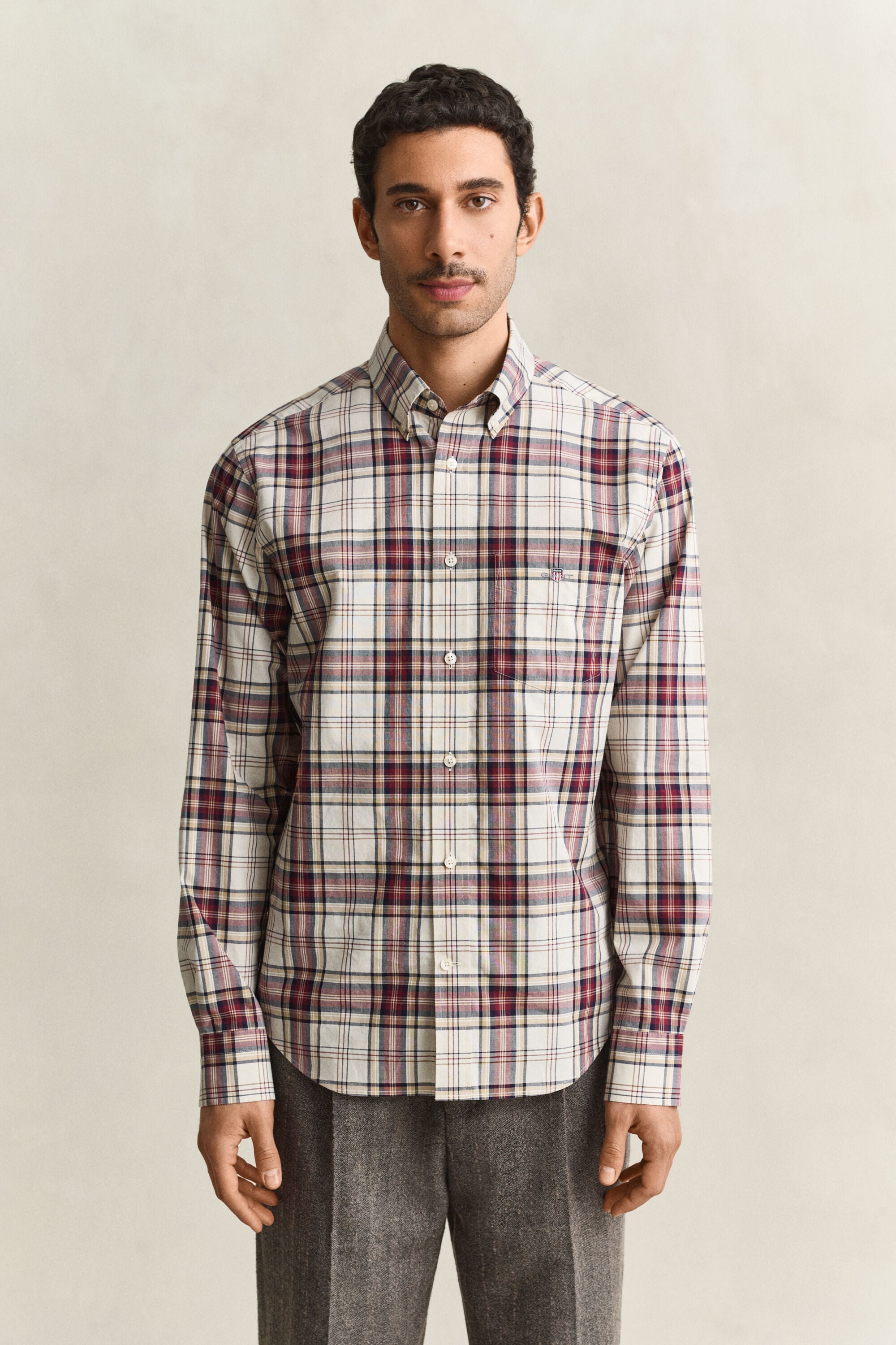 Checked Poplin Shirt