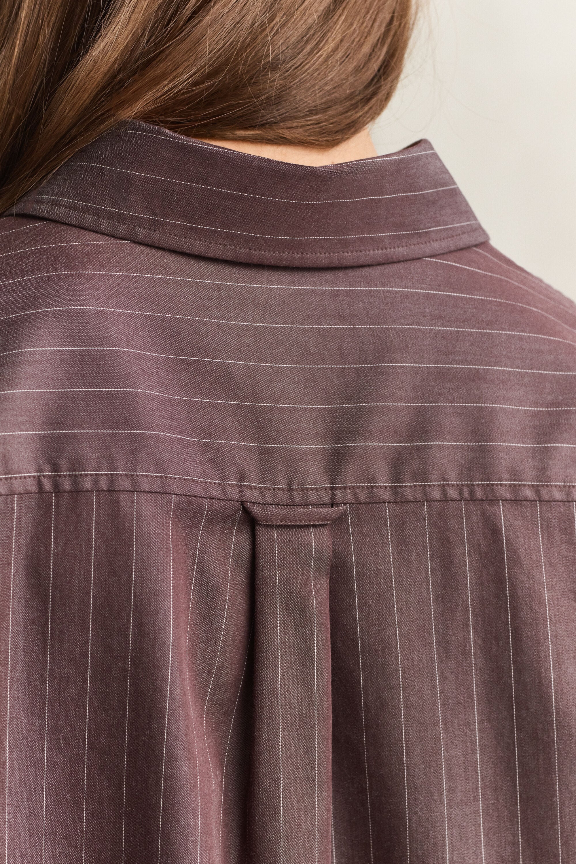 Relaxed Striped Poplin Shirt