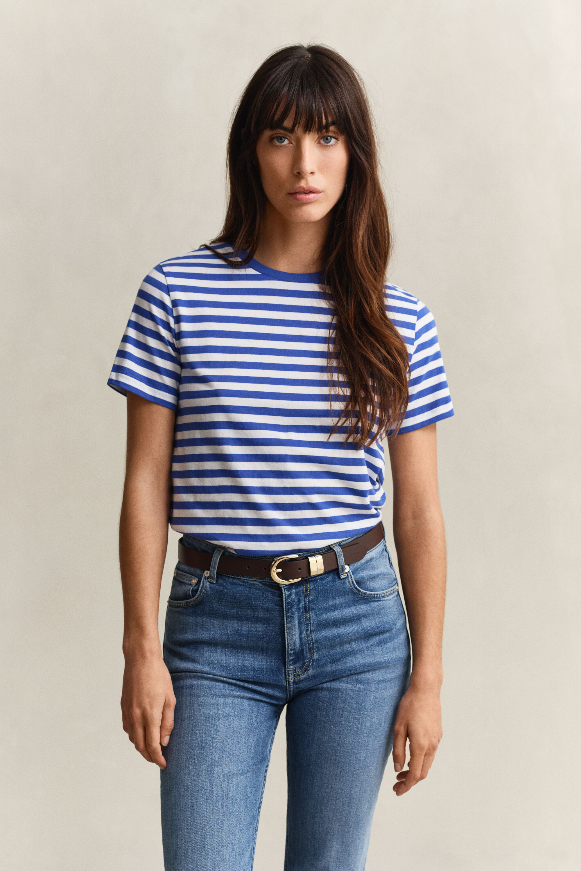 Striped Shield T-Shirt