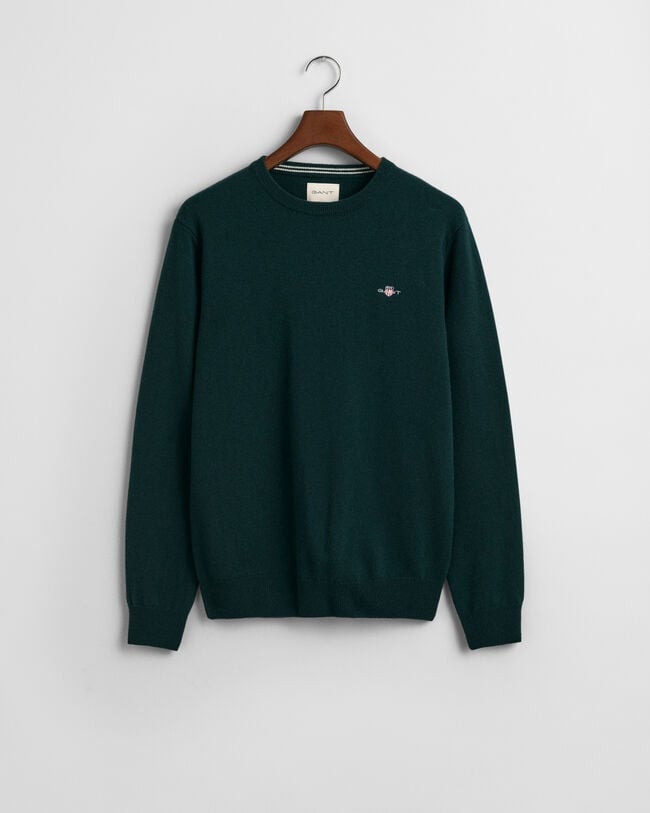 Superfine Lambswool Crew Neck Sweater