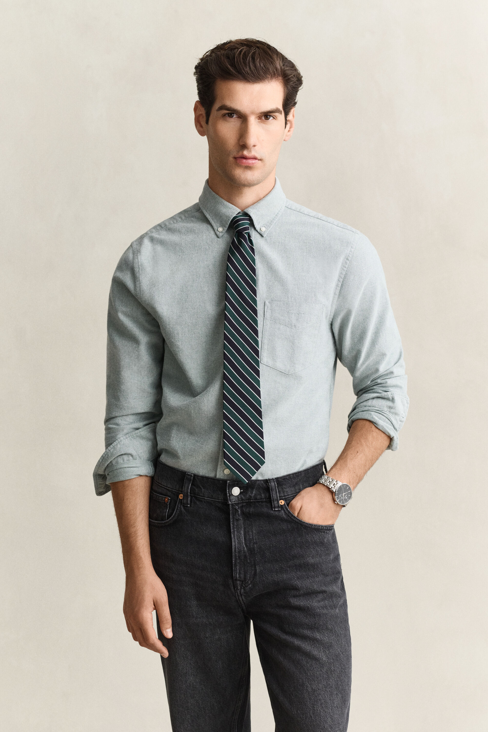 Brushed Oxford Shirt