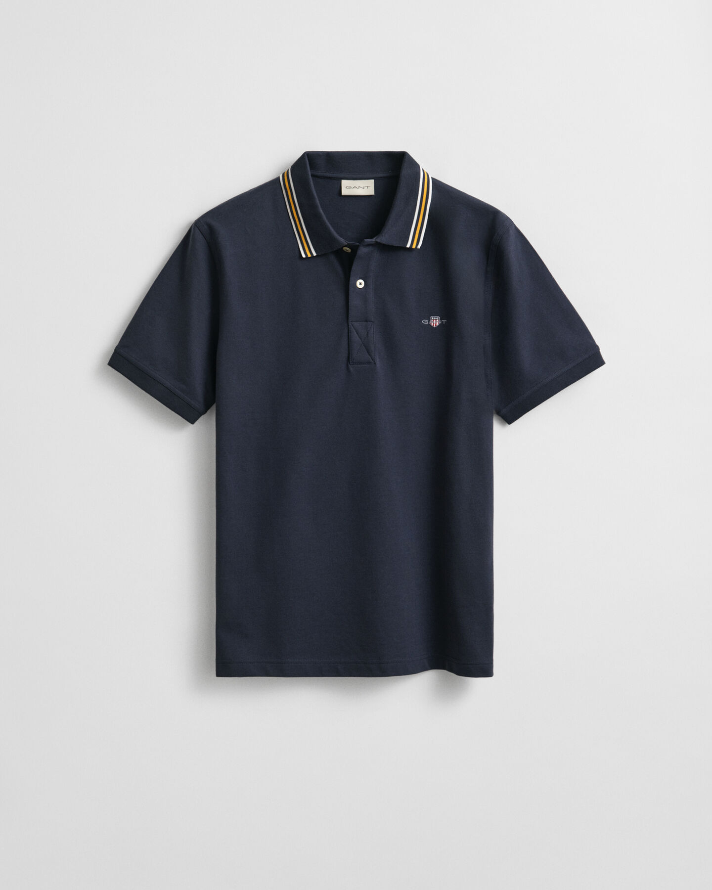 Tipped Collar Polo Shirt