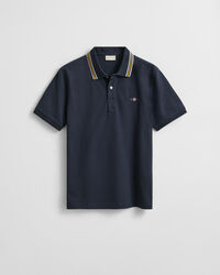 Tipped Collar Polo Shirt