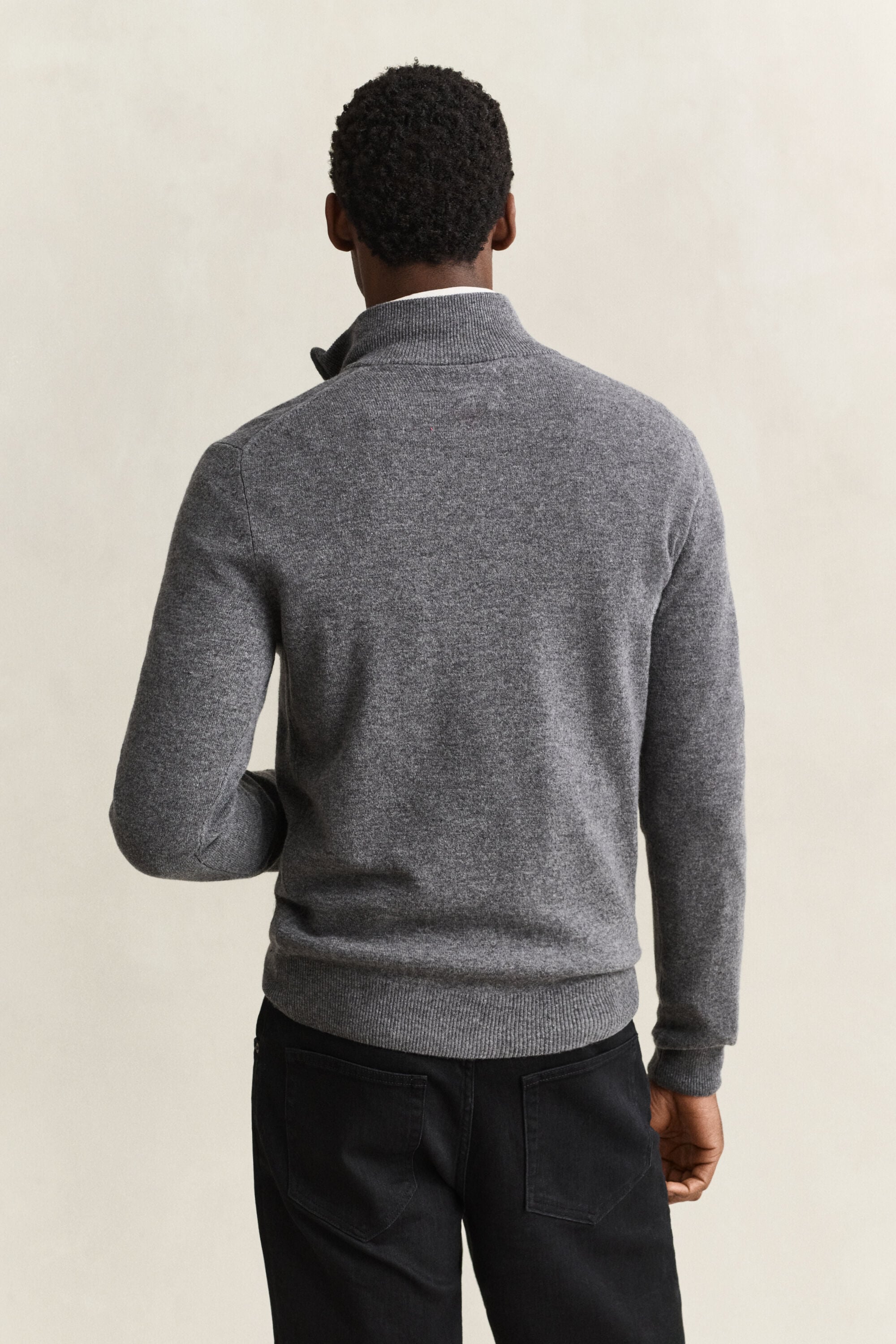 Lambswool Half-Zip Sweater