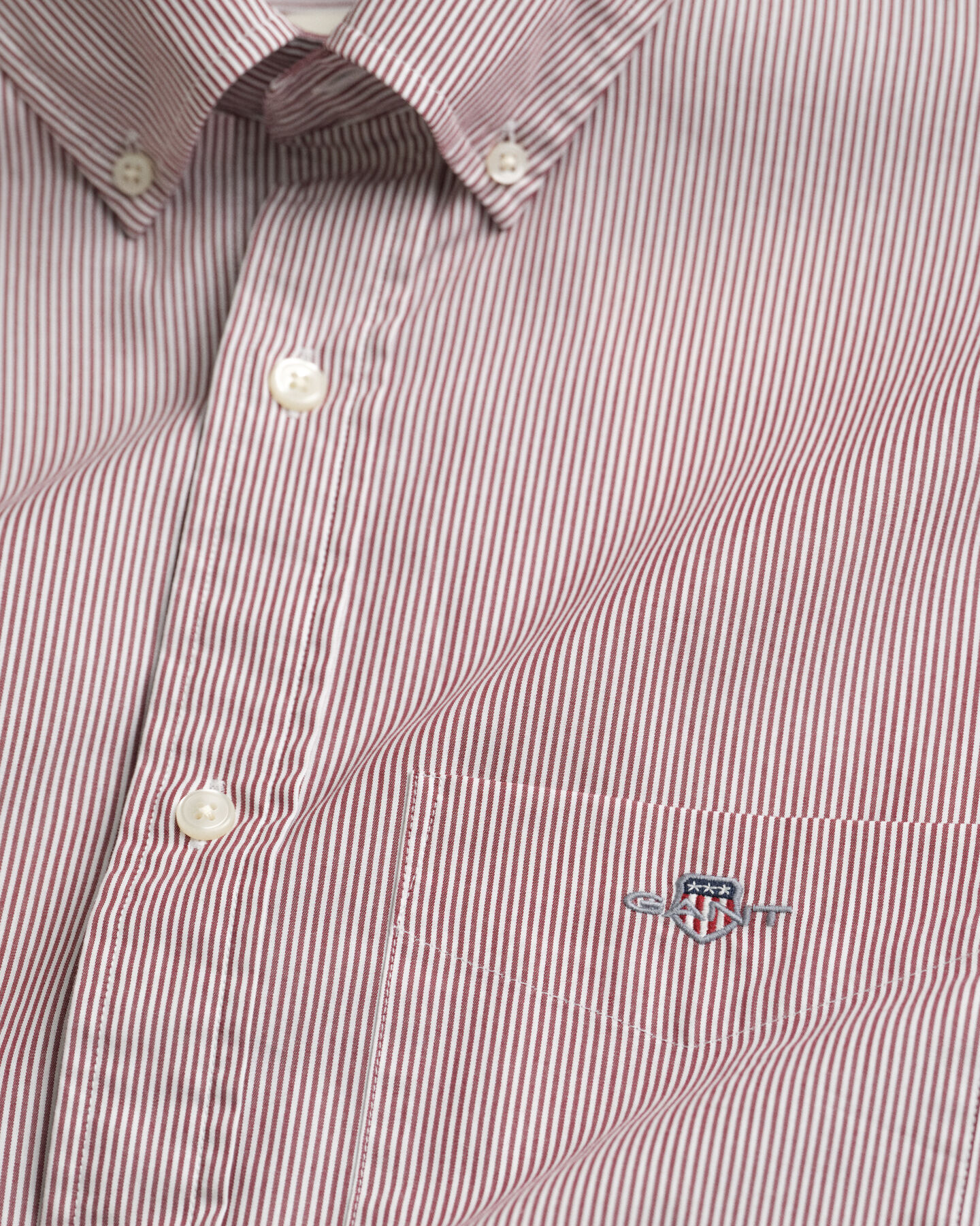 Regular Fit Classic Banker Stripe Poplin Shirt
