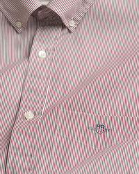 Regular Fit Classic Banker Stripe Poplin Shirt