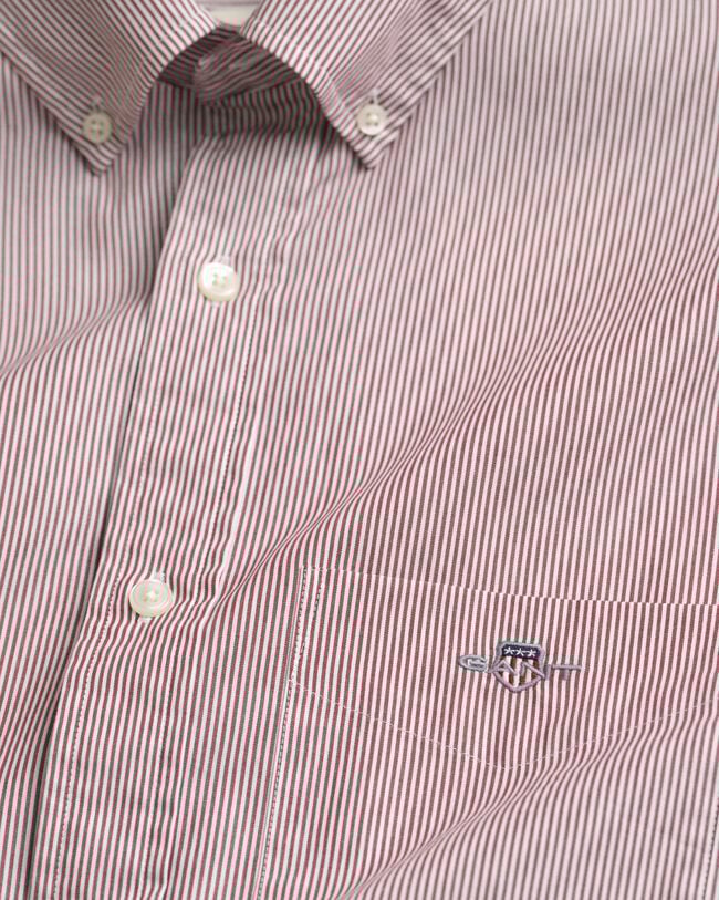 Regular Fit Classic Banker Stripe Poplin Shirt