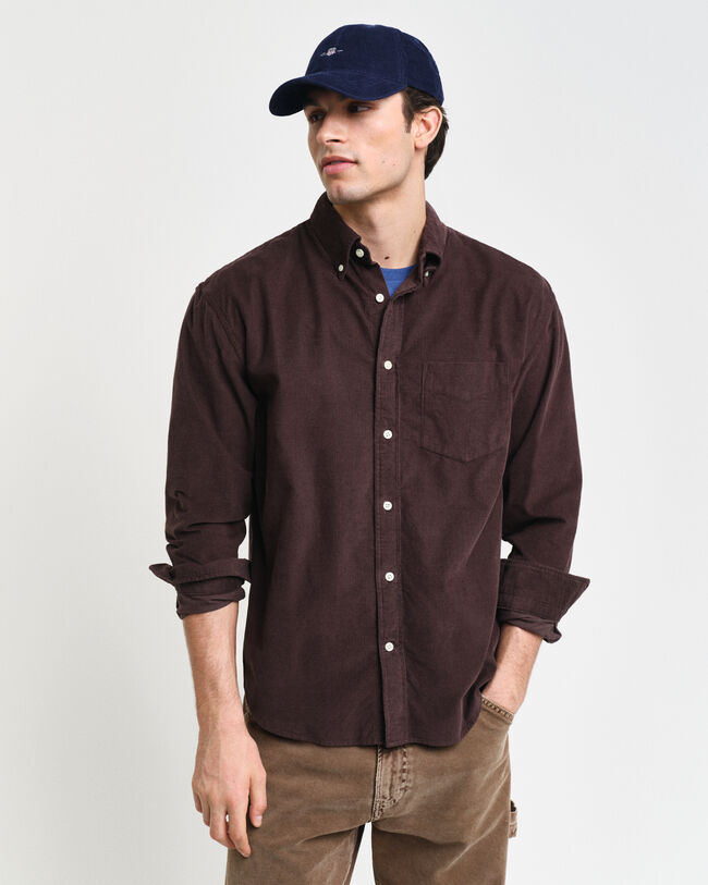 Relaxed Fit Corduroy Shirt