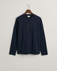 Tonal Shield Long Sleeve T-Shirt