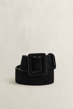 Suede Belt — BLACK 2