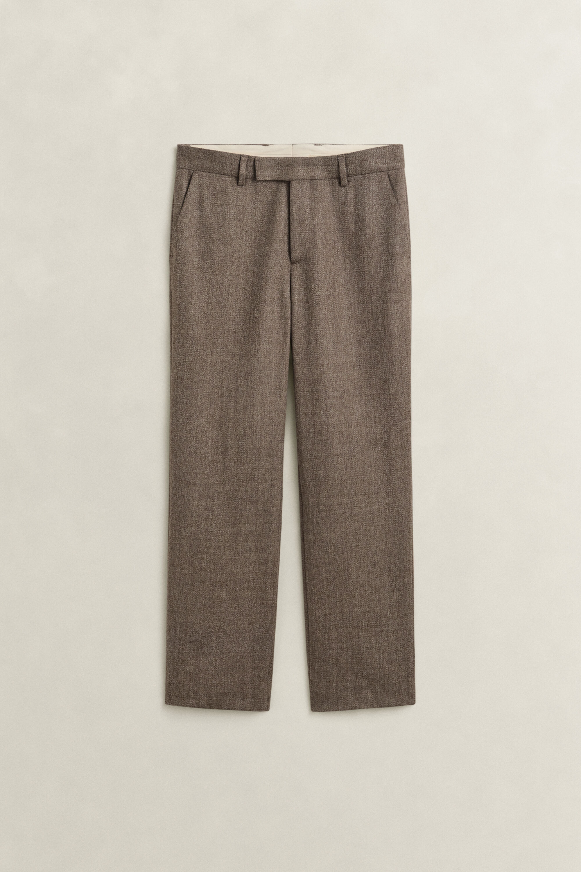 Mélange Wool Pants