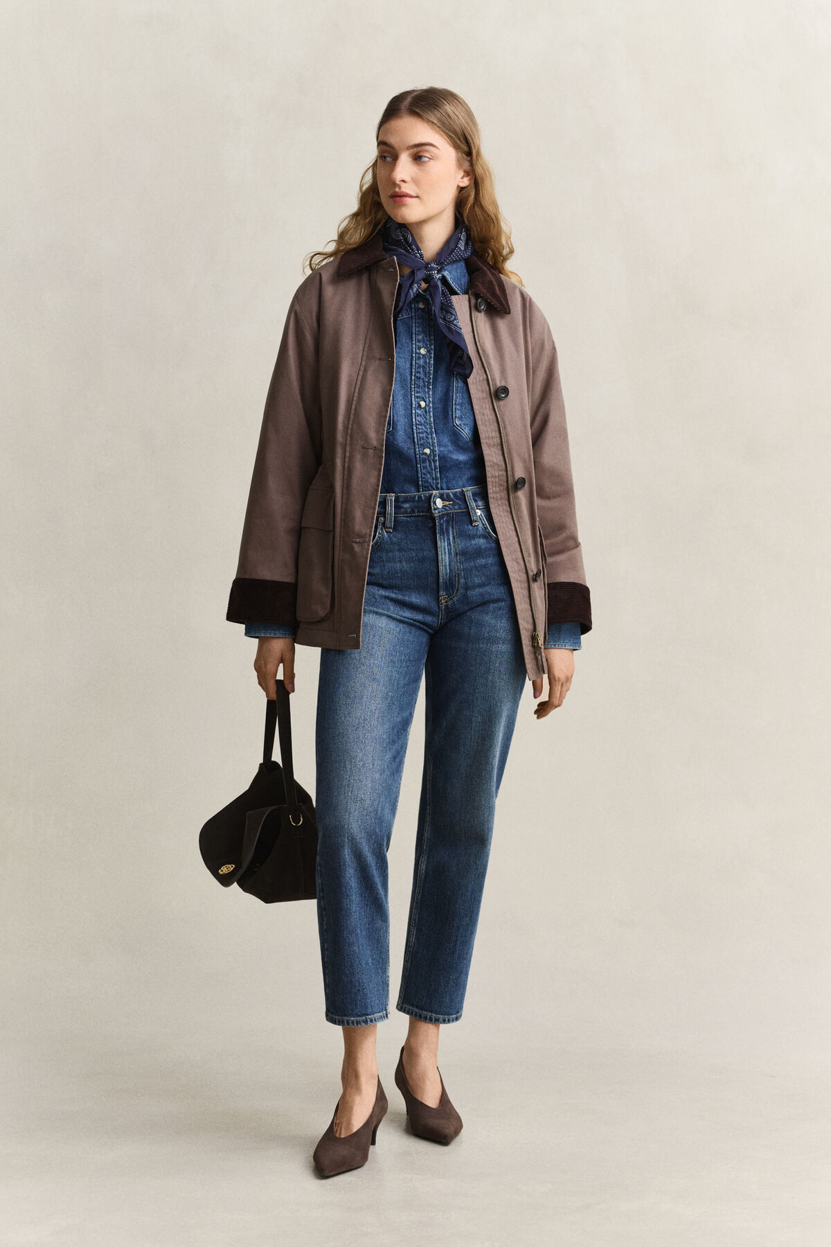 Denim Ranger Shirt — MID BLUE WORN IN