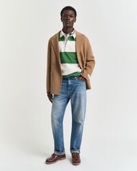 Block Striped Heavy Rugger