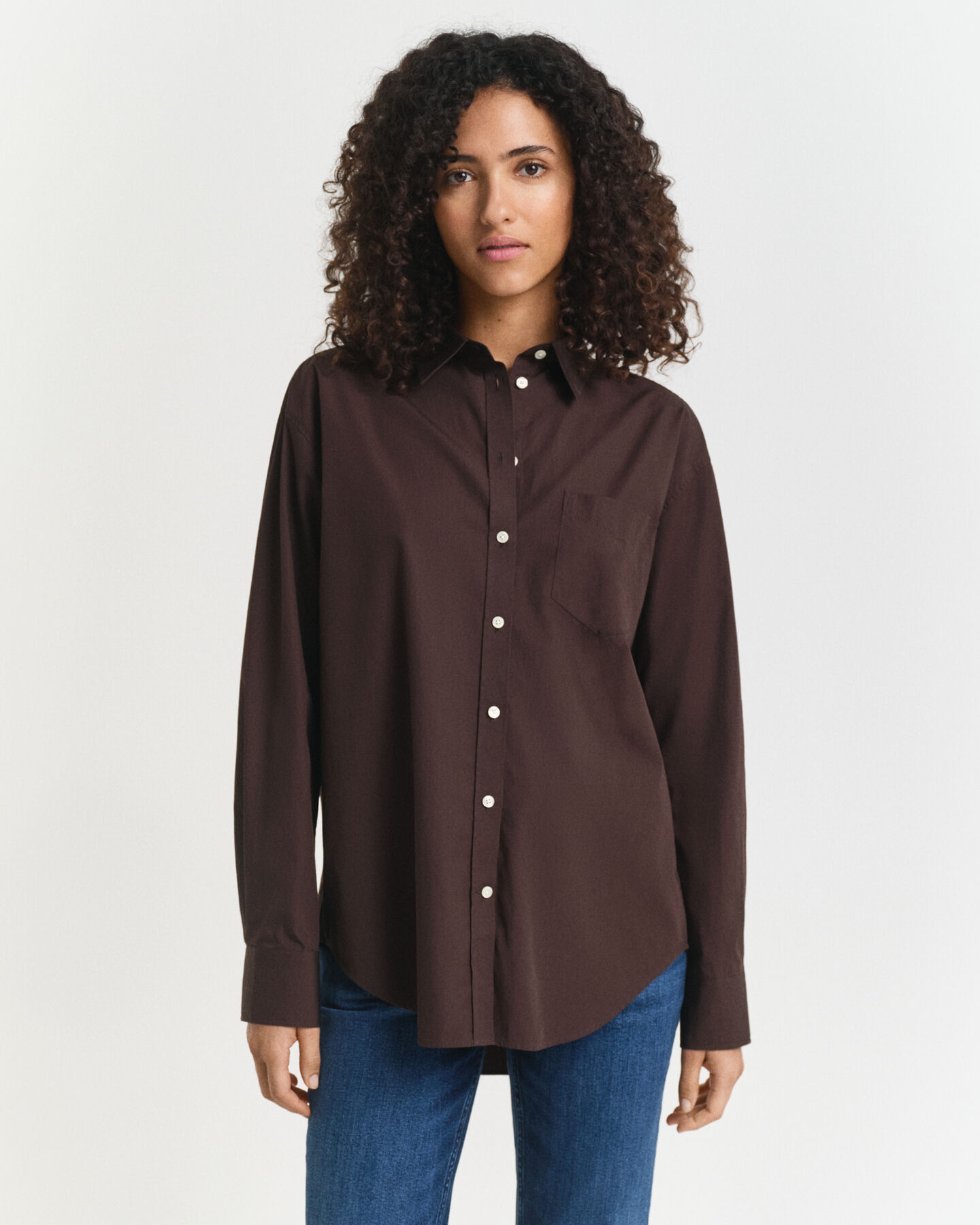 Relaxed Fit Classic Poplin Shirt