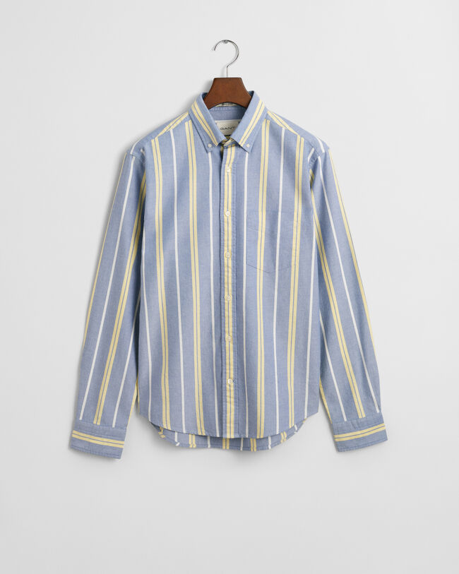 Regular Fit Striped Archive Oxford Shirt