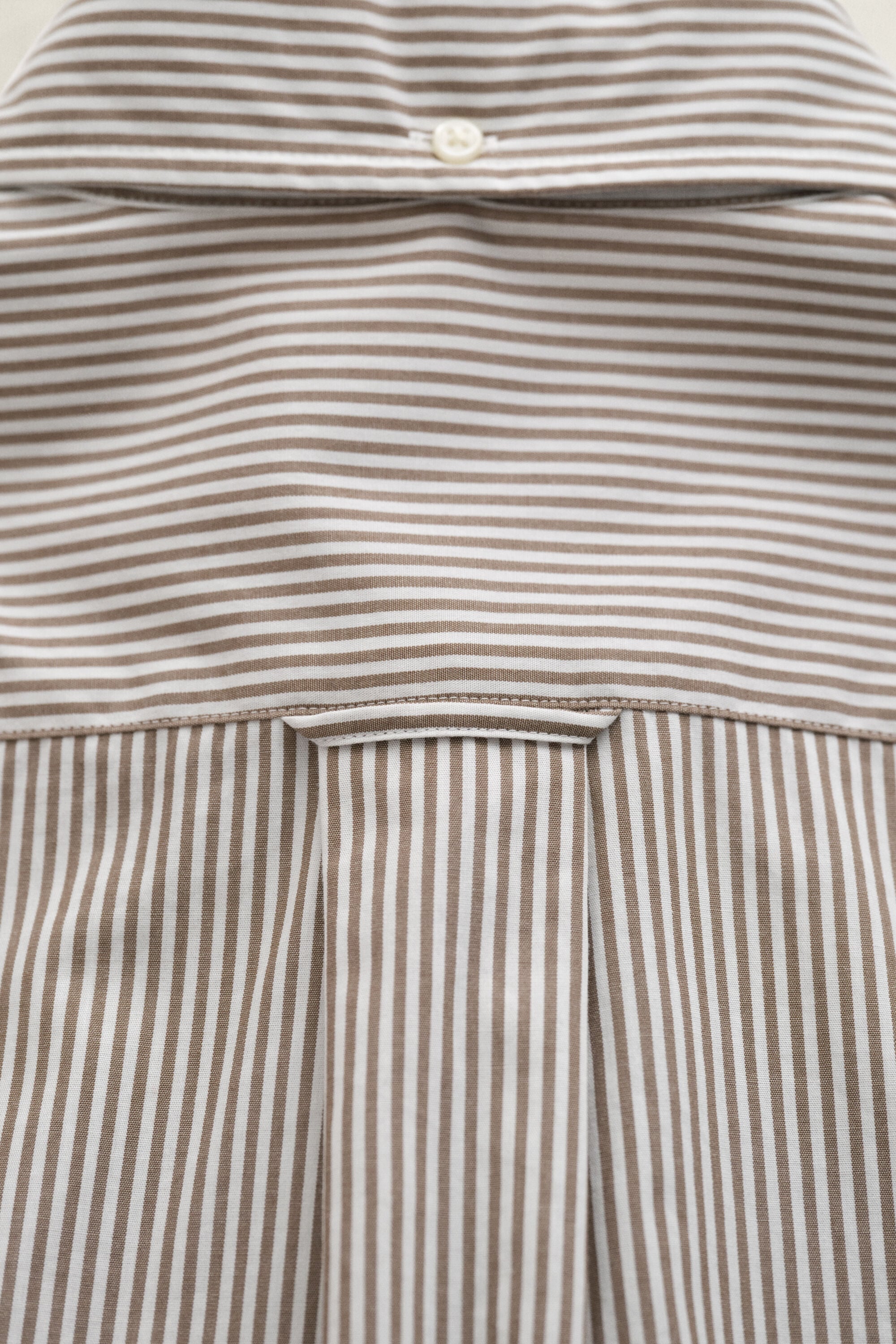Banker Stripe Classic Poplin Shirt