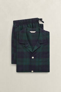 Checked Pajama Set Gift Box — TARTAN GREEN 3