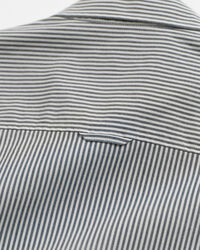 Slim Fit Striped Poplin Shirt