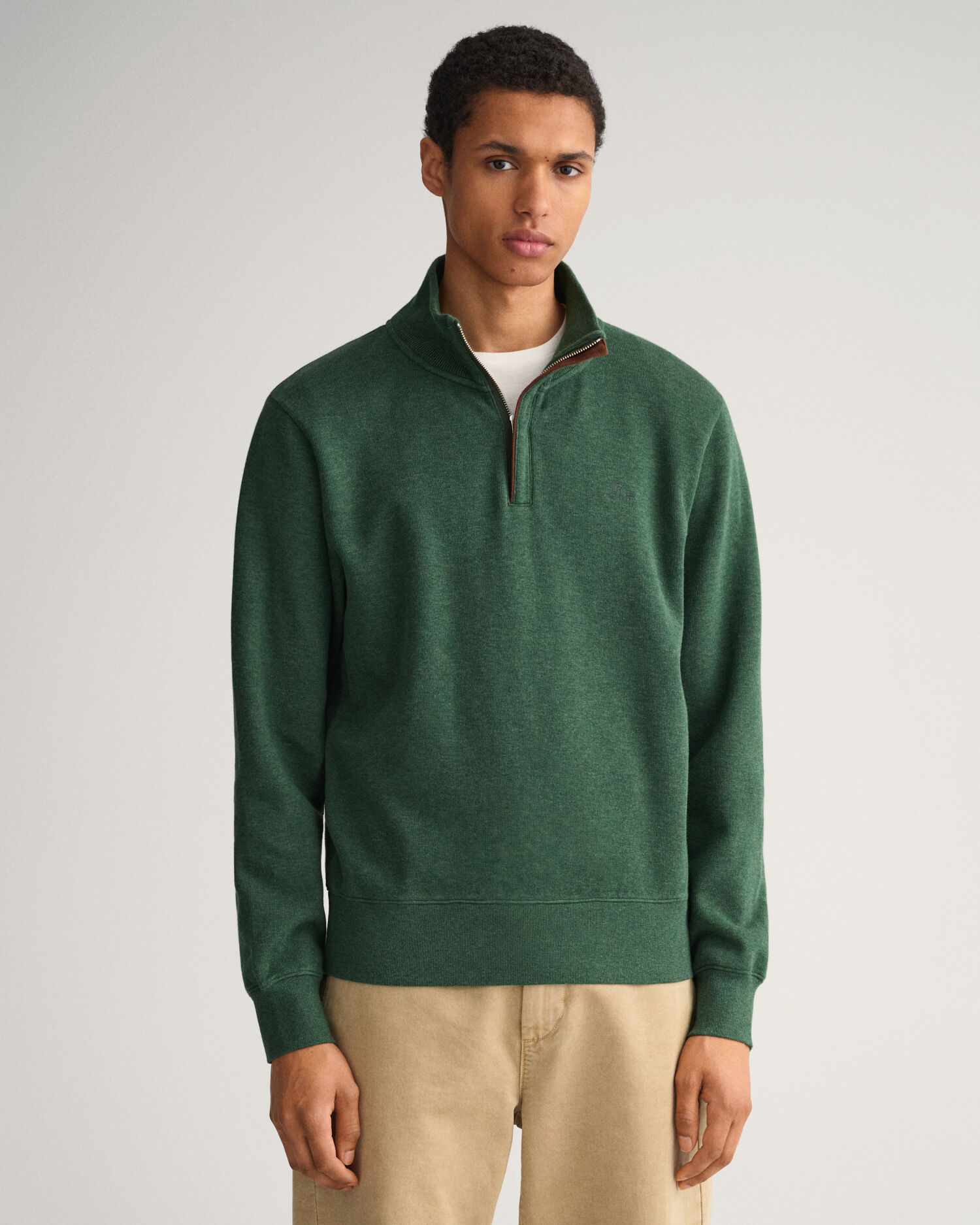 Gant half zip 2025 sacker rib sweater