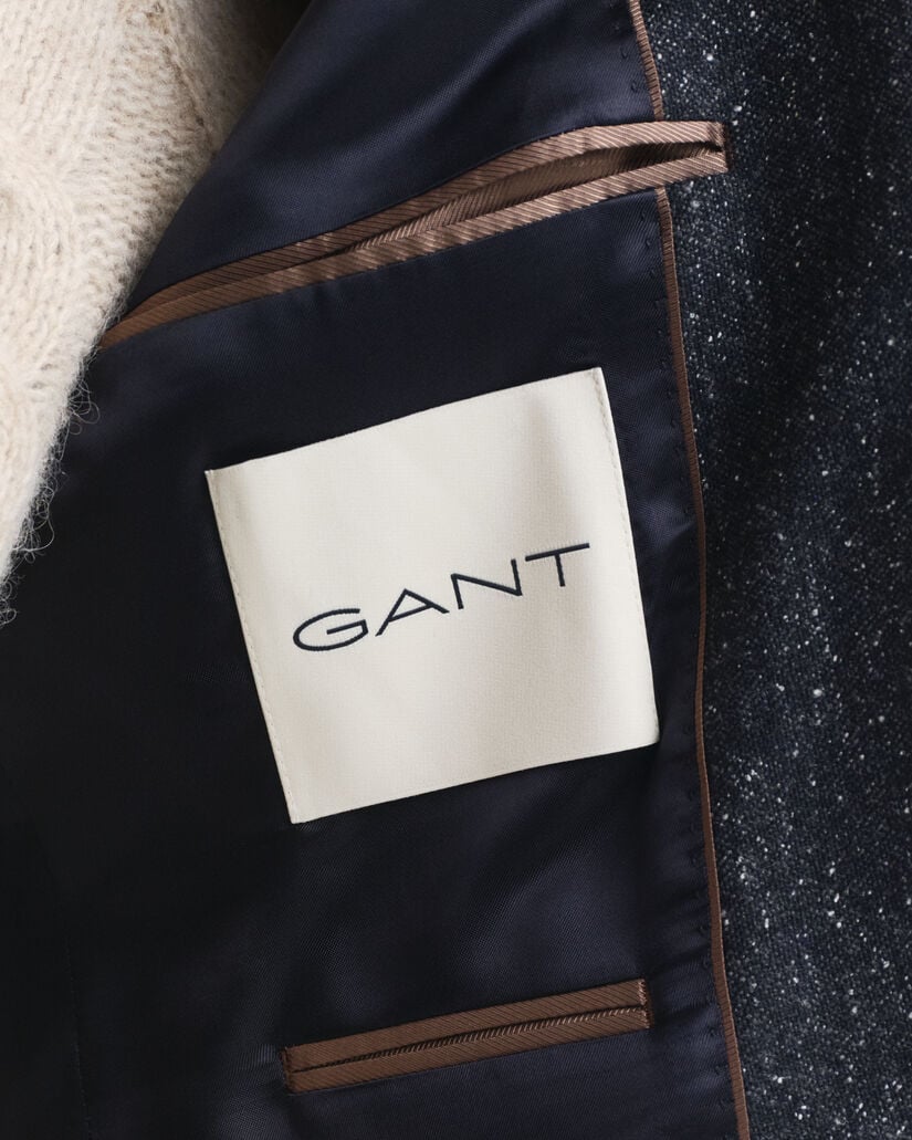 Slim Fit Donegal Suit Jacket