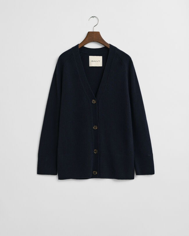 Wool Cashmere Blend Cardigan