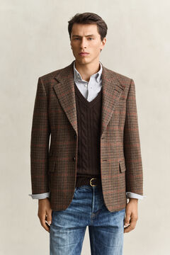 British Tweed Sports Jacket — SHADOW BROWN 8