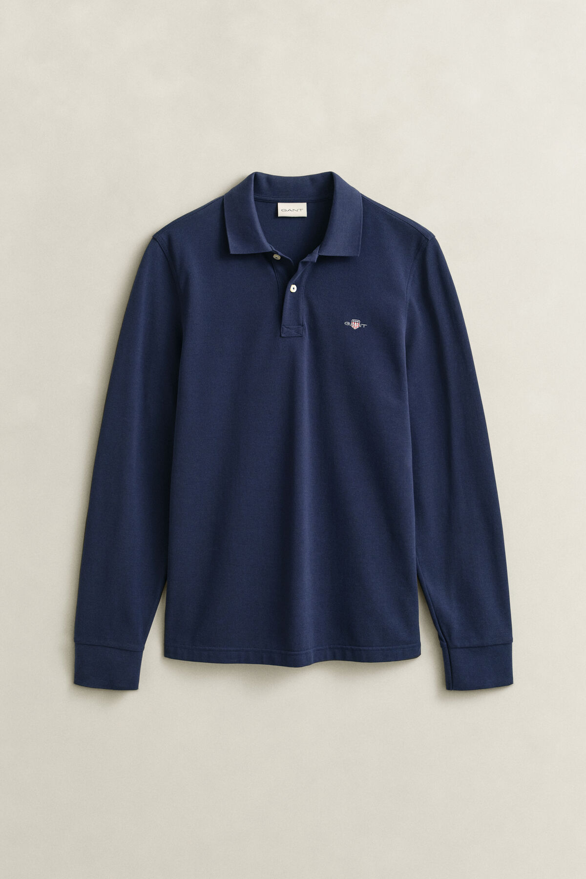 Shield Piqué Rugger — EVENING BLUE