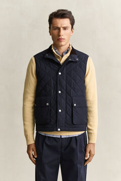 Quilted Vest — EVENING BLUE 5