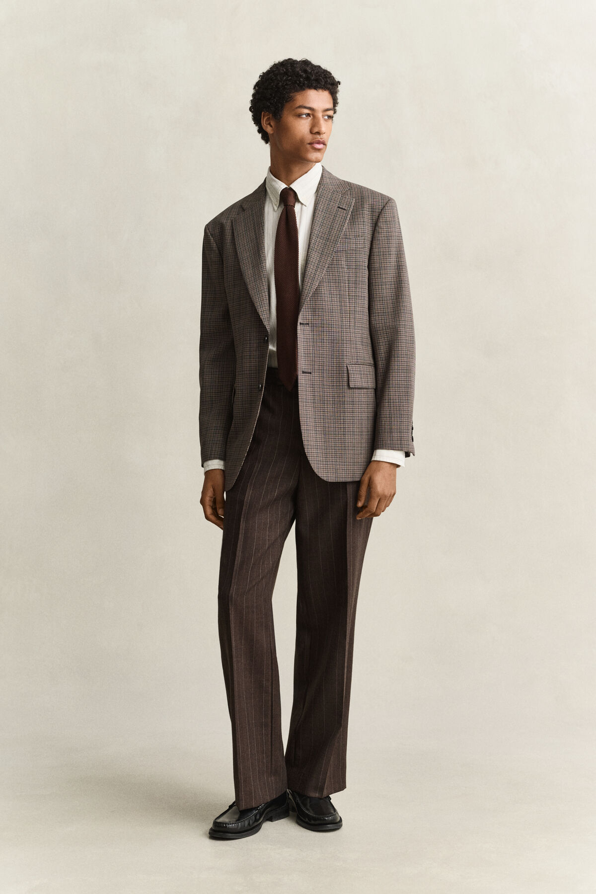 Tailored Suit Jacket — DUSKY ANTHRACITE