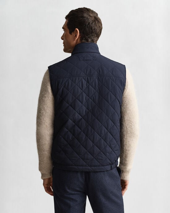 Quilted Windcheater Vest