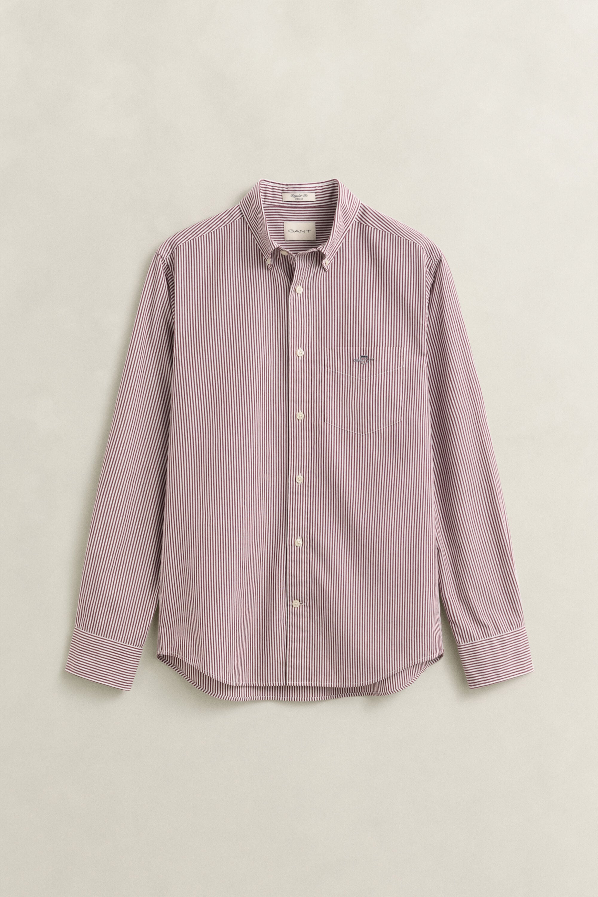 Banker Stripe Classic Poplin Shirt